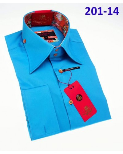 Men's Fashion Shirt by AXXESS - Turquoise