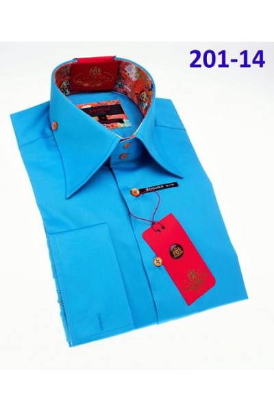 Men's Fashion Shirt by AXXESS - Turquoise